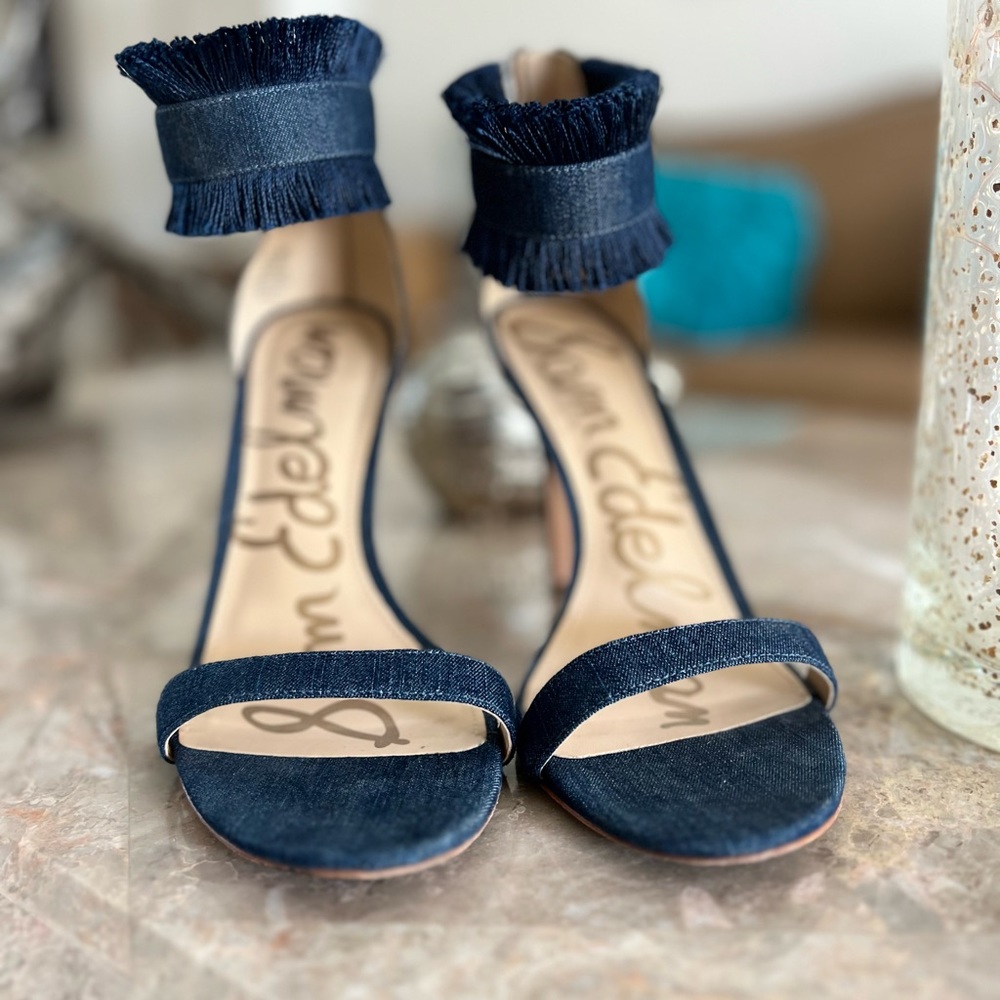 Beautiful Sam Edelman Stiletto Jean Sandals